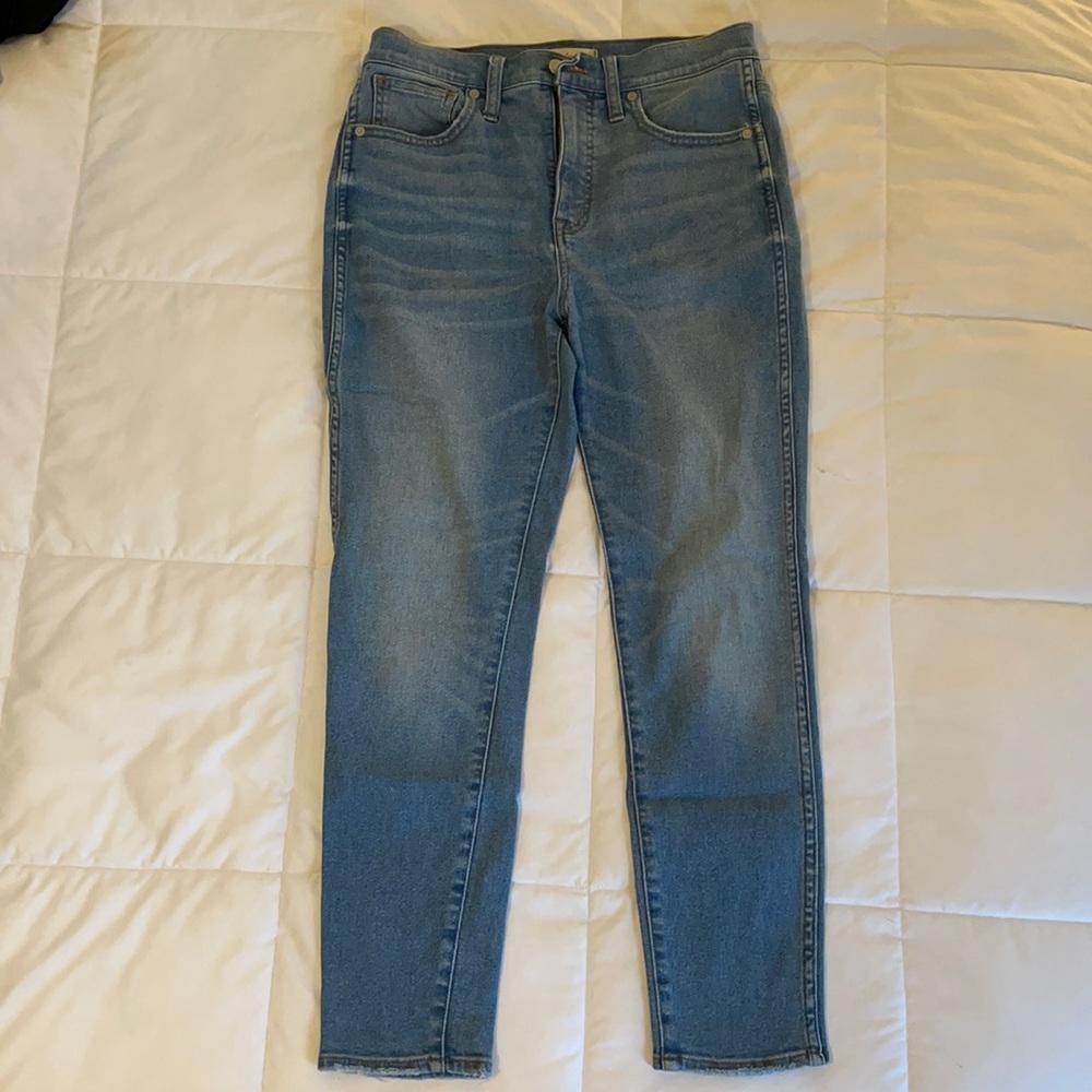 Madewell 10” High-Rise Skinny Crop, 28